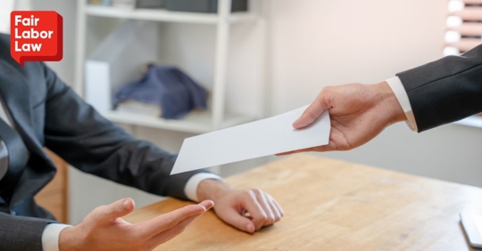 worker receiving commission